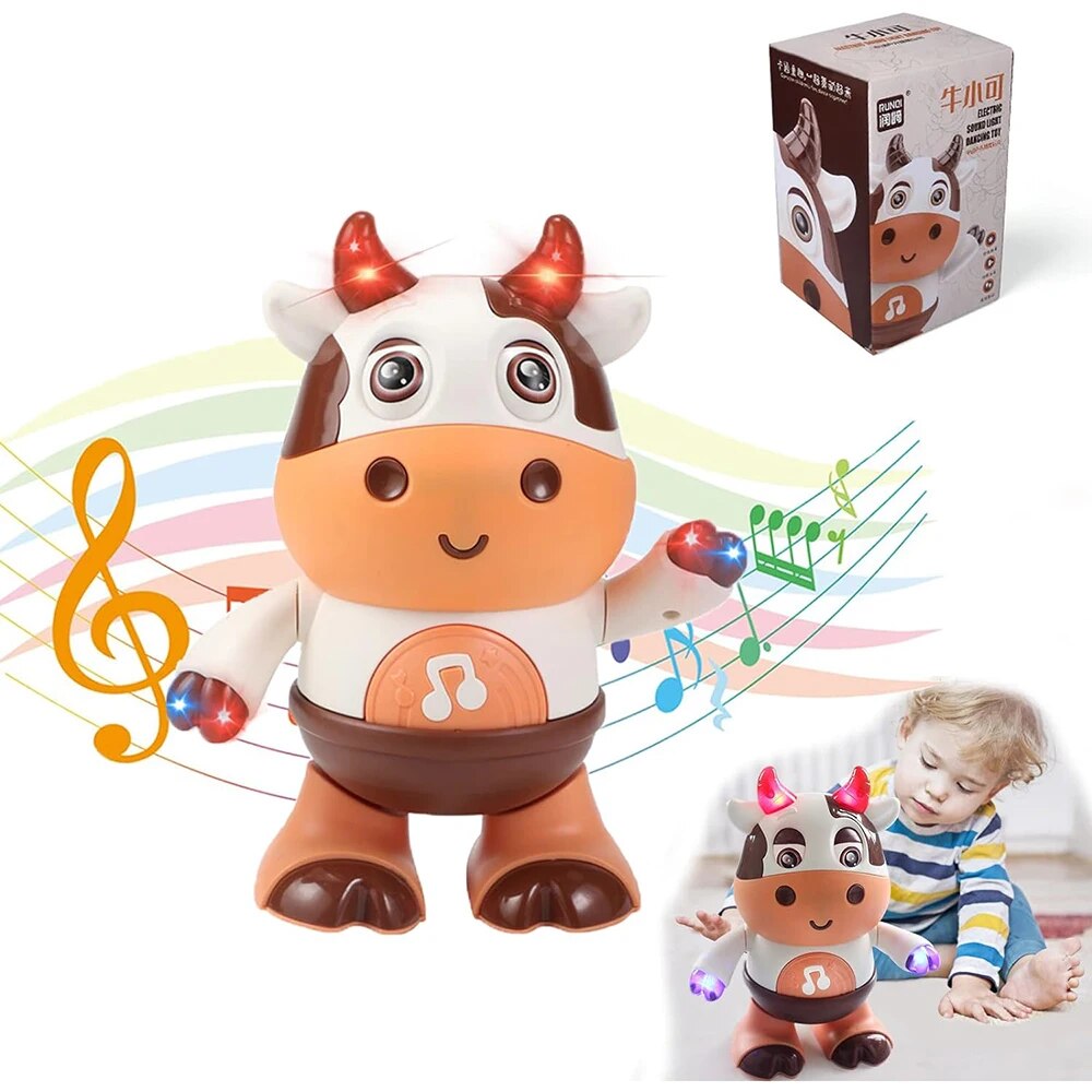 Cow Musical Toys Dancing Walking Baby Cow Toy