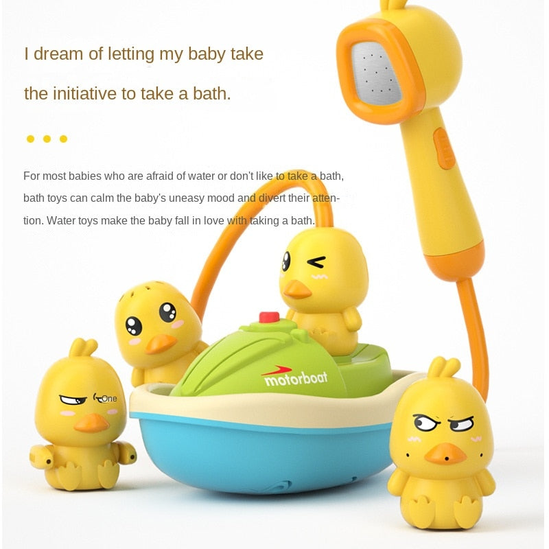 Electric Water Spray Bathroom Bathing Toys