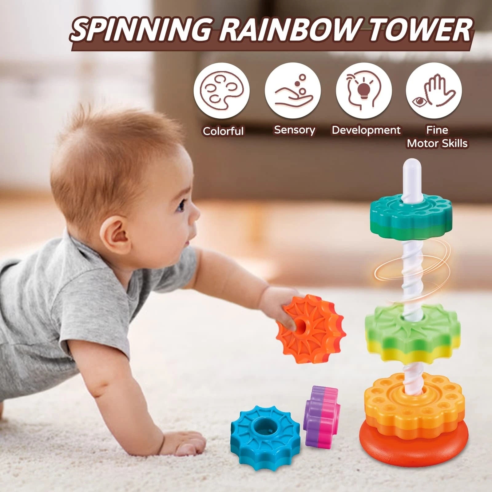 Baby Spinning Wheel Toy